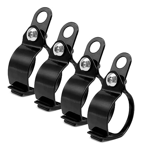 2 Pairs Aluminium Alloy Motorcycle Fork Indicator Brackets, Universal