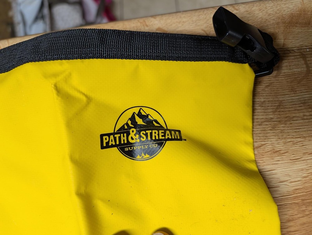 Path & Stream Yellow Waterproof Dry Bag