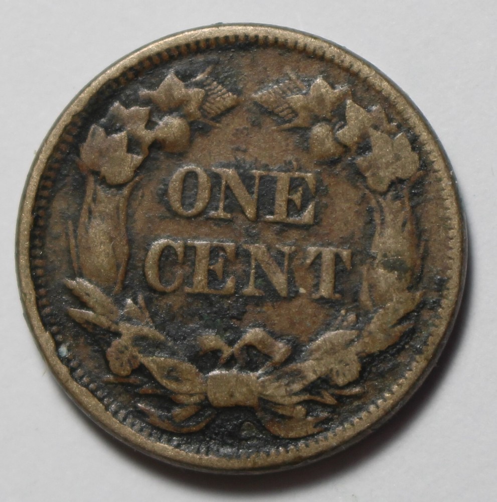 1858 Small Letters Flying Eagle Cent M744