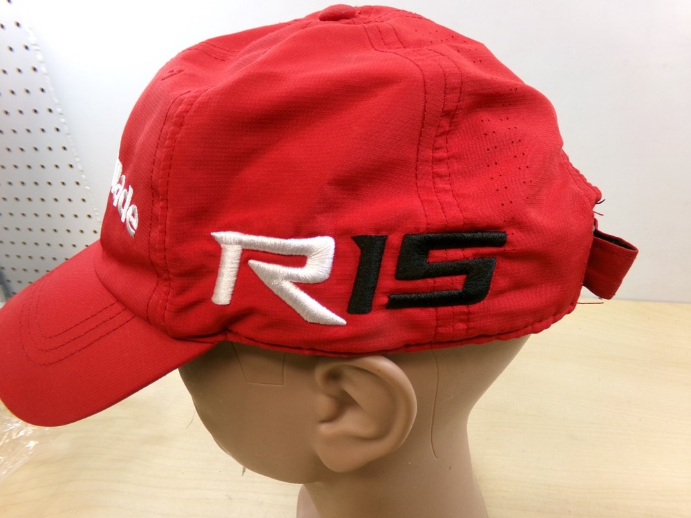 Taylor Made Cap Hat R15 Aero Burner Red Adjustable