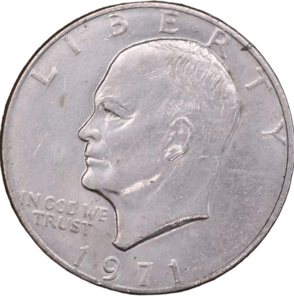 1971 IKE Eisenhower Dollar
