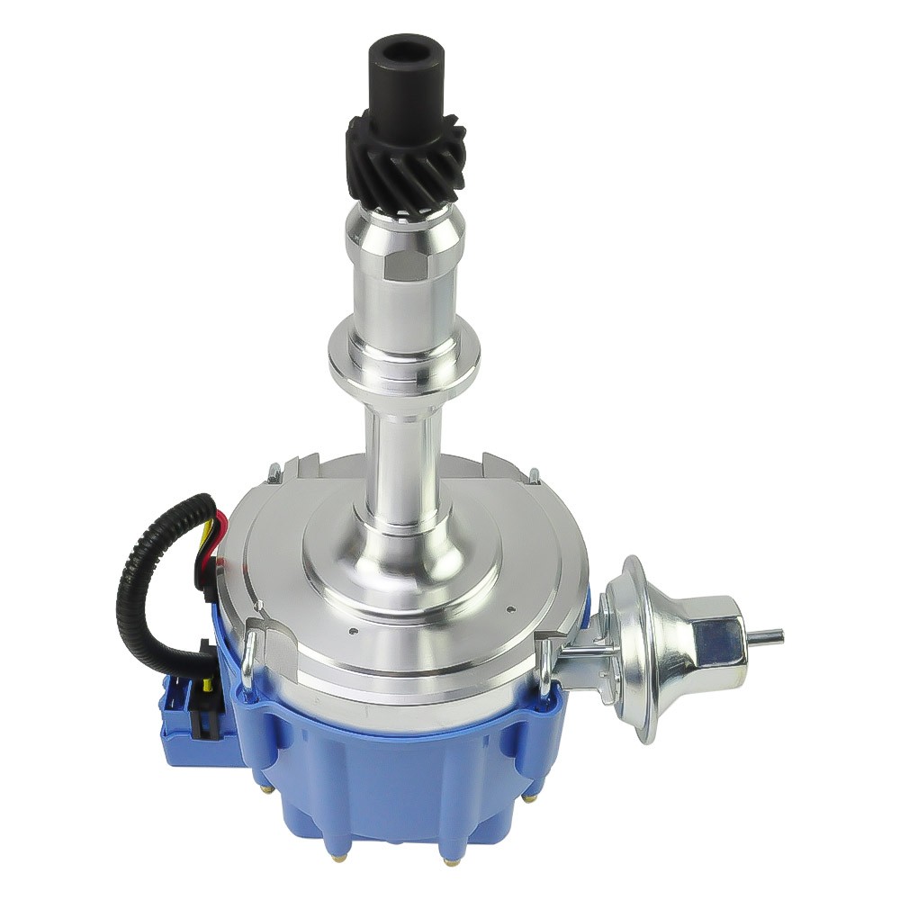 For PONTIAC 326 350 389 400 455 HEI DISTRIBUTOR + 8.5mm SPARK PLUG WIRES USA