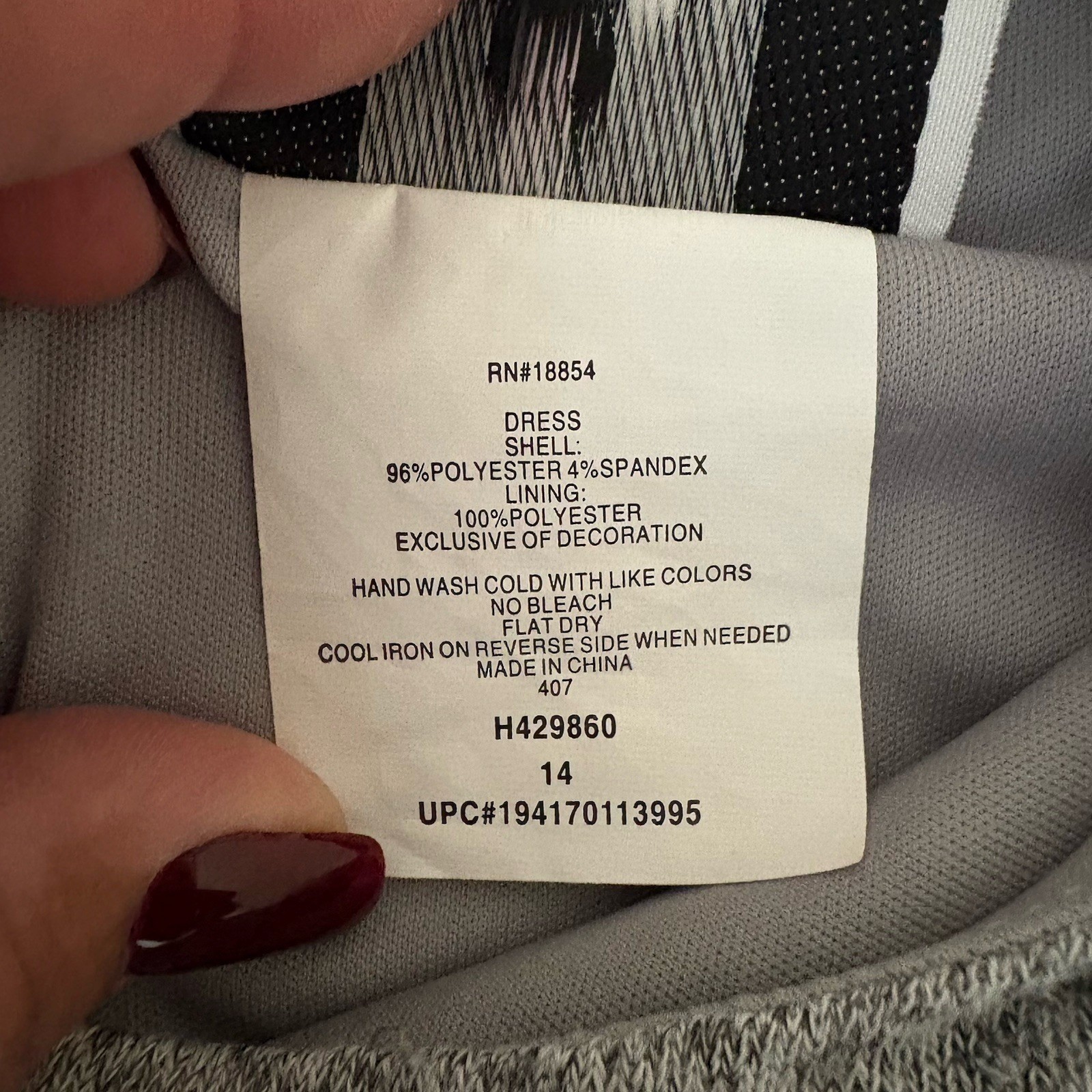 Rare Editions Girls Dress Gray Sequin Ruffle Long Sleeve Party Dress Size 14