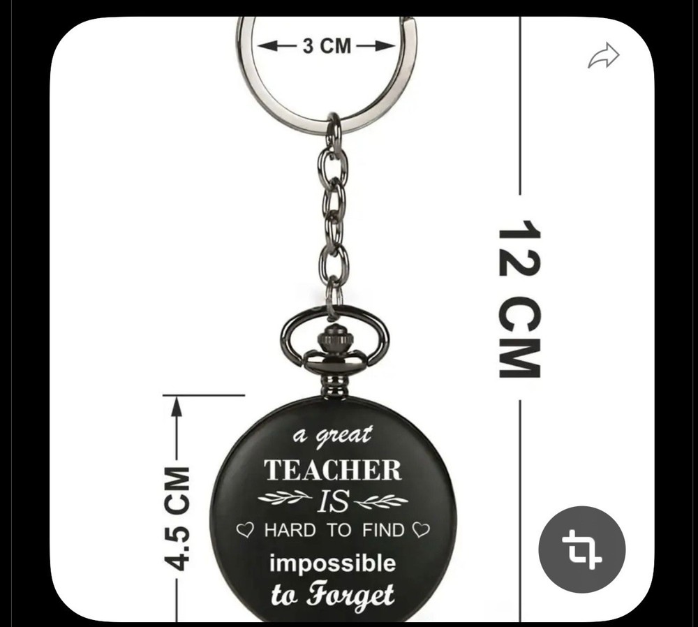 “Great Teacher” Pocket Watch