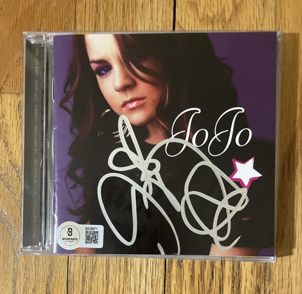 JOJO SIGNED Self titled CD Beckett COA