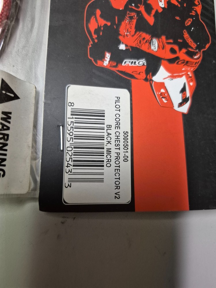 pilot motorcycle chest protector insert for jackets