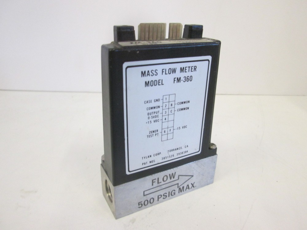 Tylan, FM-360, Mass Flow Controller, Air, 1 SLPM, Used