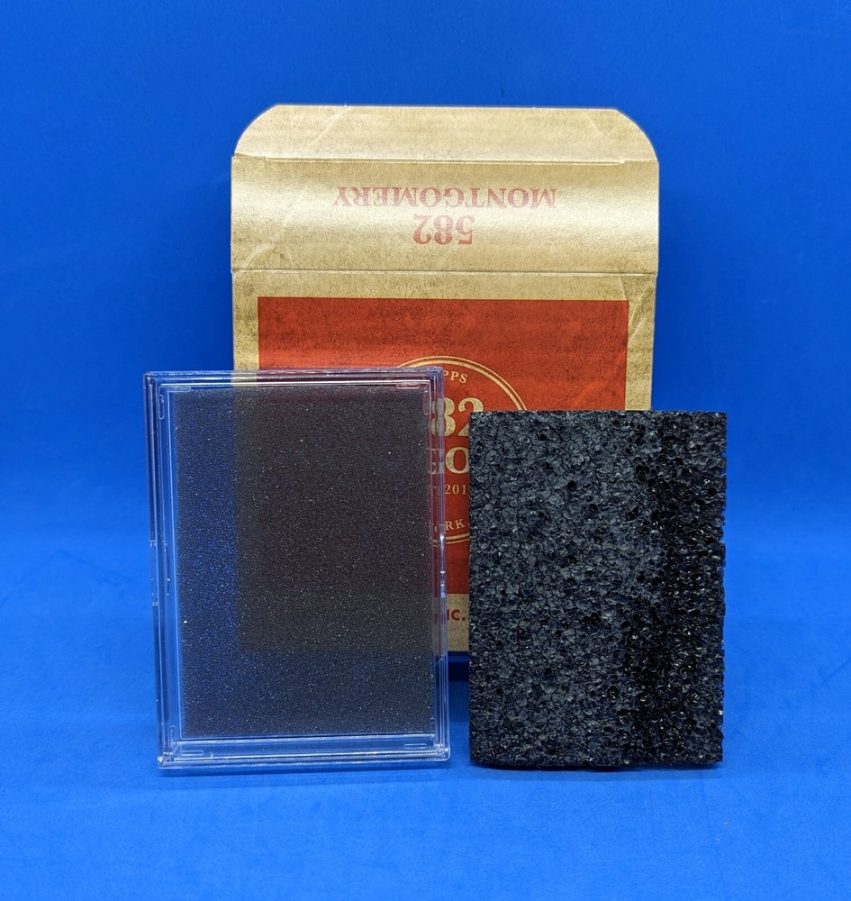 582 Montgomery Club - Empty Box with Plastic Case & Foam Buffer Insert