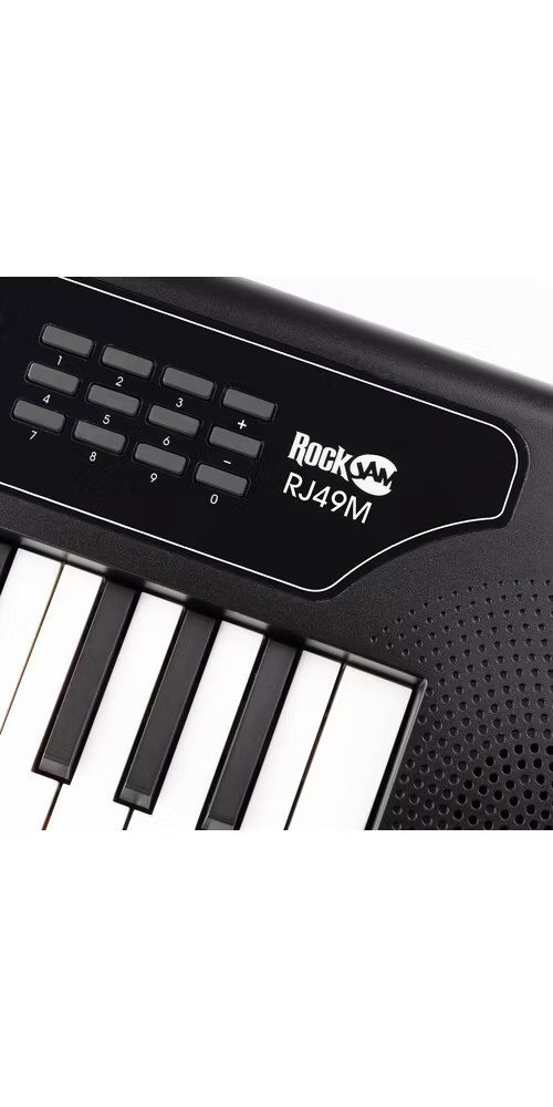 RockJam 49-Key Keyboard Piano with Lesson Book