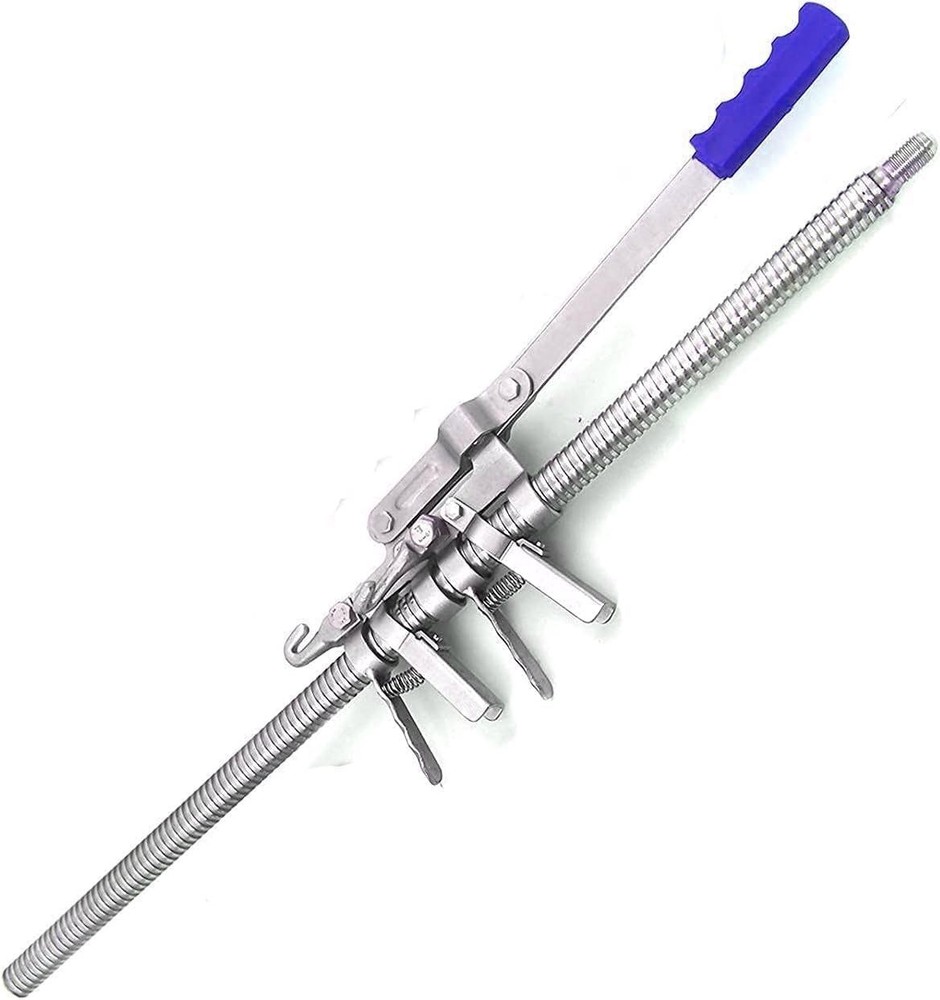 64" Calf Puller Ratchet Style Double Ratchet Lever-Pull Action Calf Puller