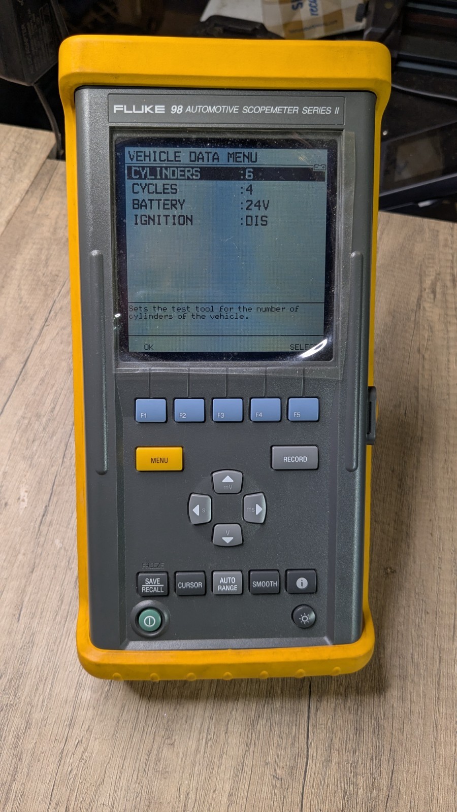 Fluke 98 Automotive Scopemeter Series II Oscilloscope