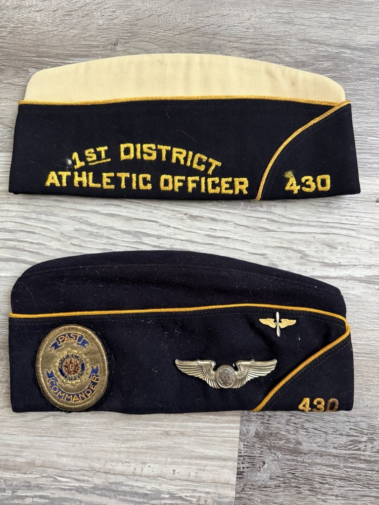 Vintage WWII US Army Air Forces Uniform Jacket & Caps Lot