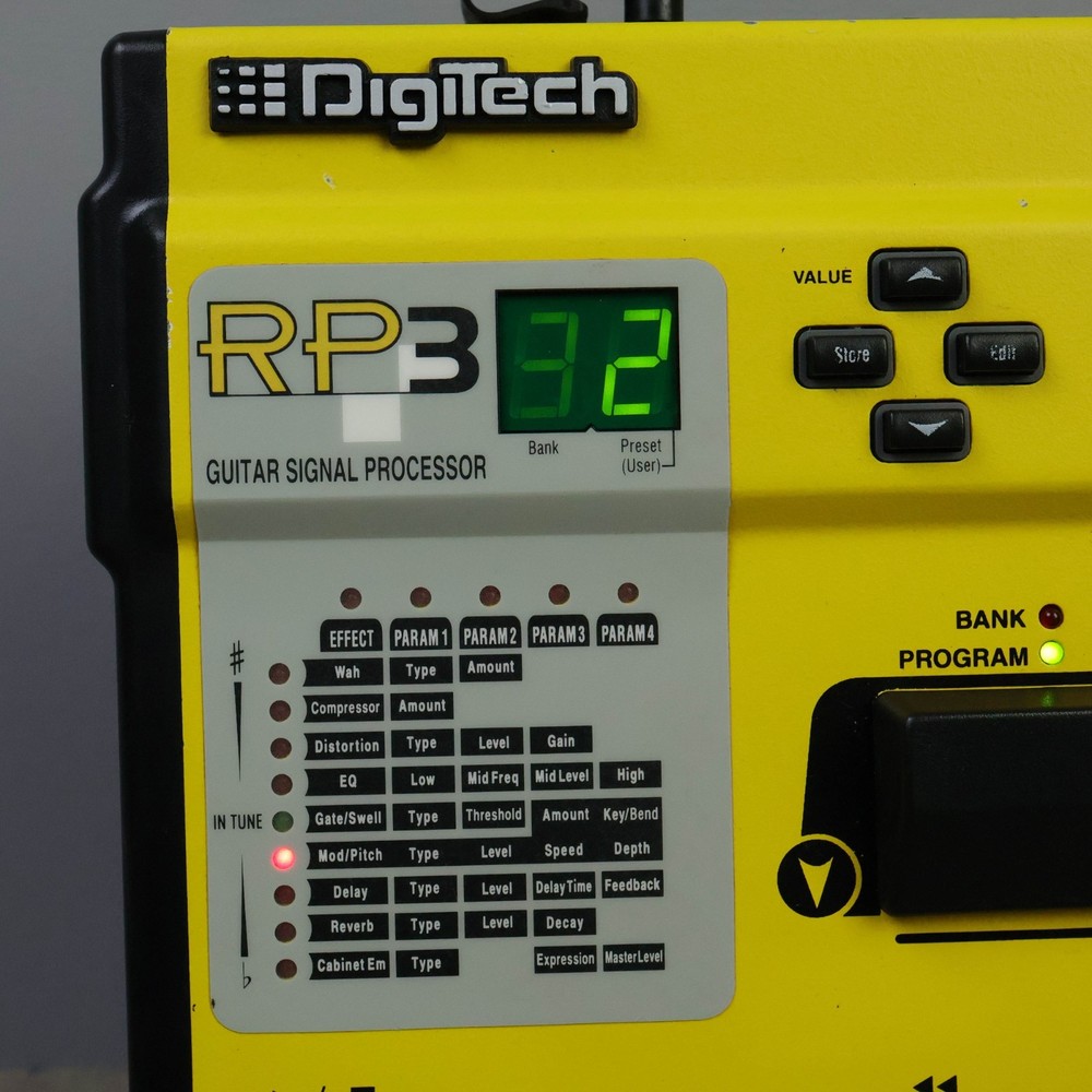 DigiTech RP-3 Multi-Effect Pedal Guitar Signal Processor Tested Works