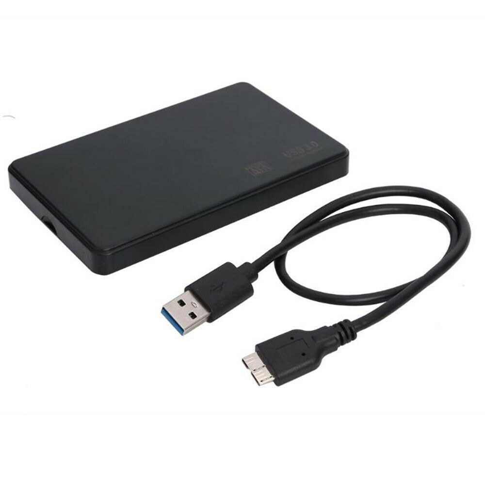 External Hard Drive Case Disk SATA USB 3.0 Storage Device for Computer Laptop