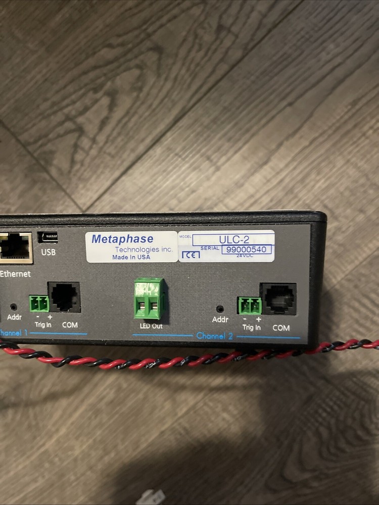 Metaphase ULC-2 Universal LED Controller Ethernet and USB Connectivity 24VDC