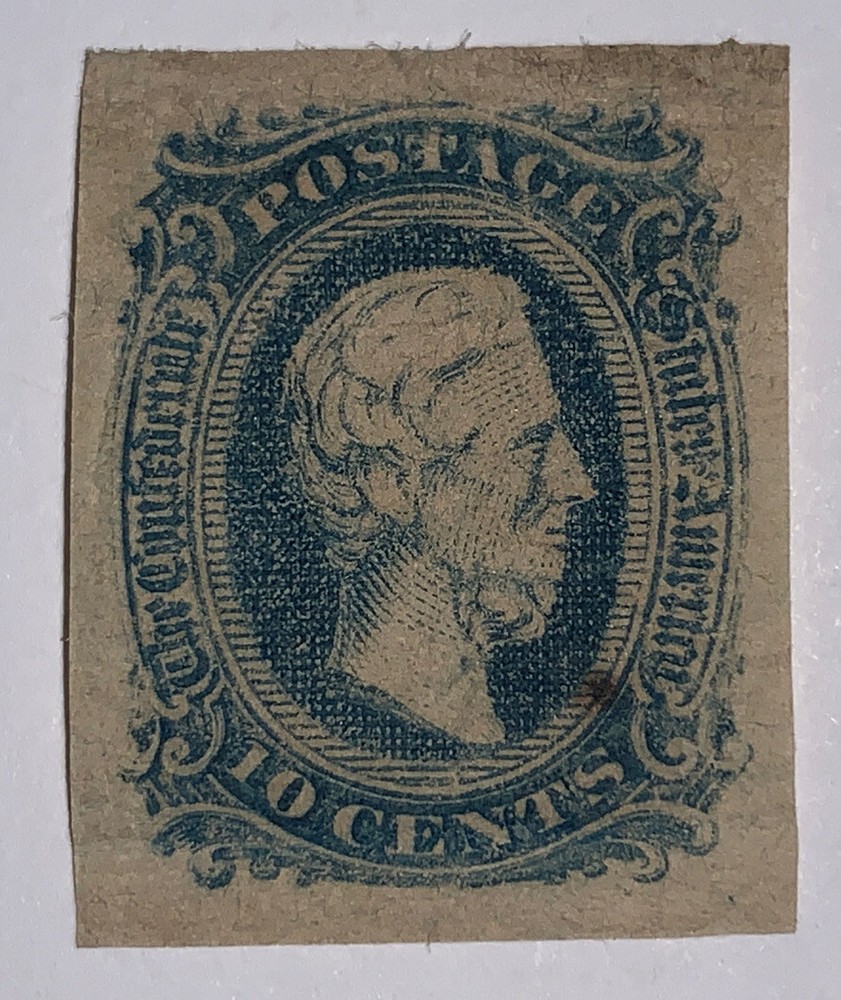 Travelstamps: US Stamps CONFEDERATE CSA SCOTT #11 MINT OG