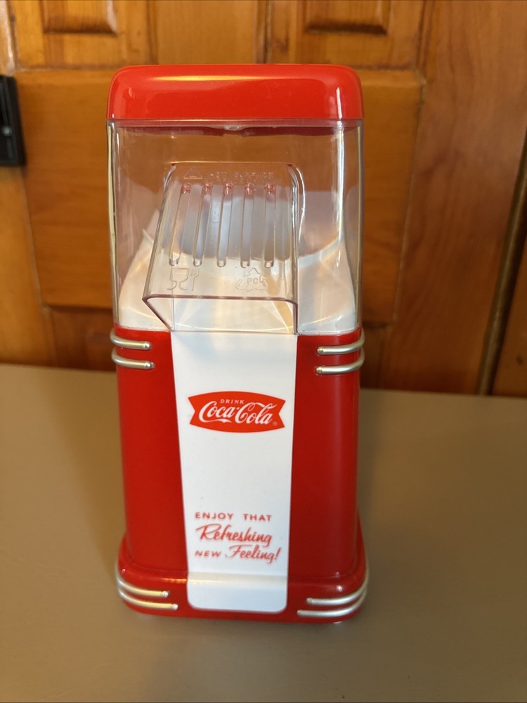 Nostalgia Coca Cola Popcorn Maker. Red Never Used