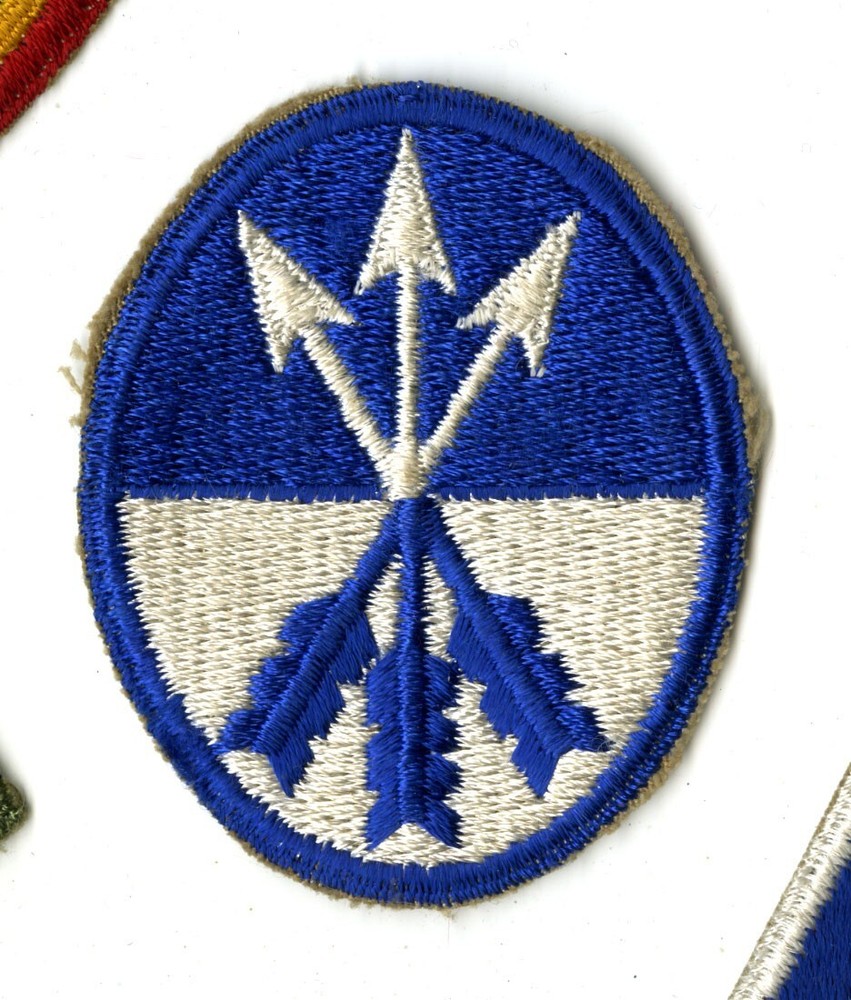 XXIII Corps White Back Patch WWII Vintage Europe Germany