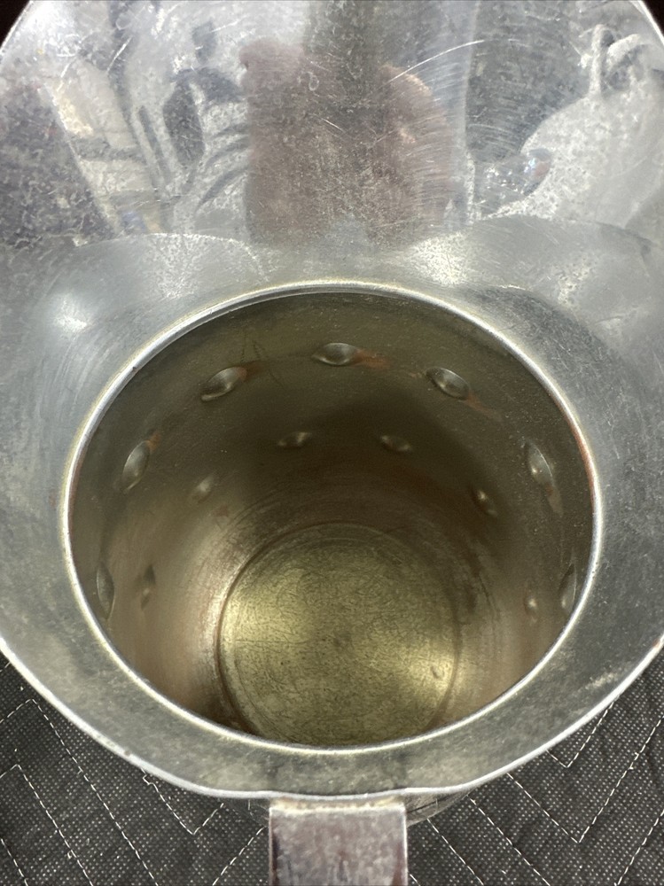 Case Brass Chrome Pitcher And Goblets- Case Design-USA Made