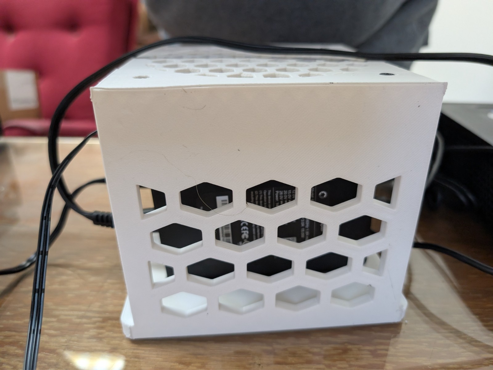 Avalon nano 3 & 3s - 3D Printed Cooling Base for PSU - 120mm Fan Mount