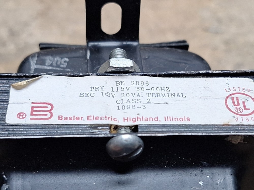 2pc Basler Electric Transformers Tested