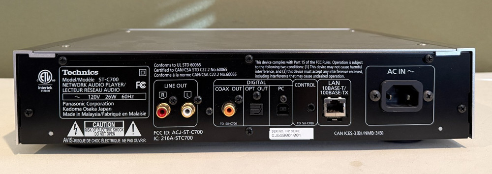 Technics Network Audio Player - ST-C700