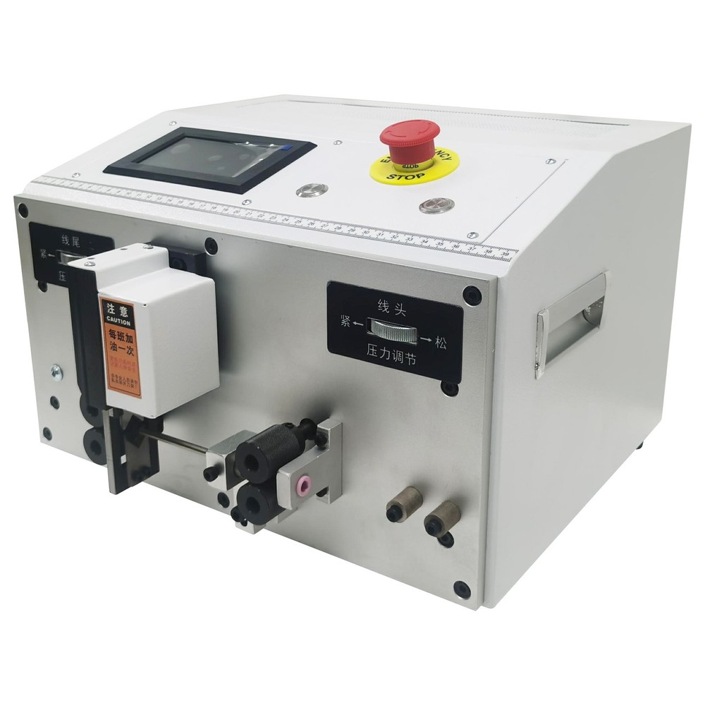 110V Automatic Computer Wire Stripping Cutting Machine 0.1-4.5mm² Core Area