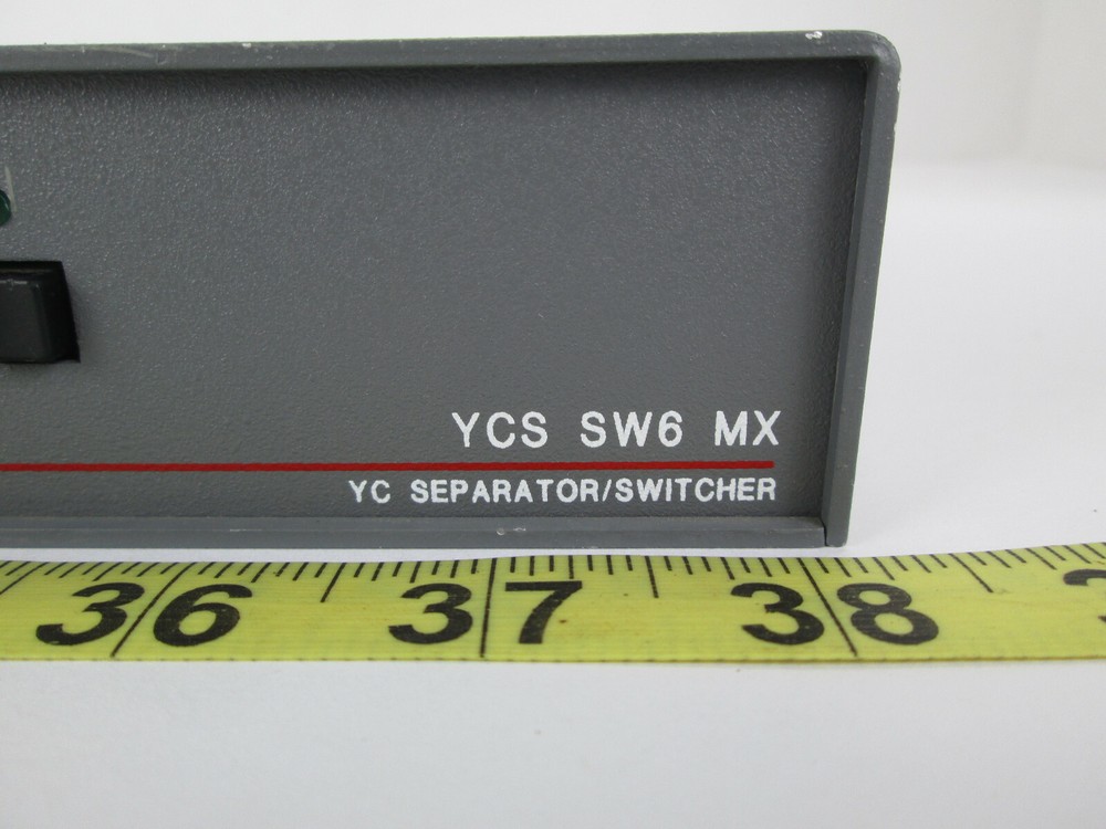 Extron YC Separator Switcher YCS SW6 MX Computer Composite S-Video Six Input