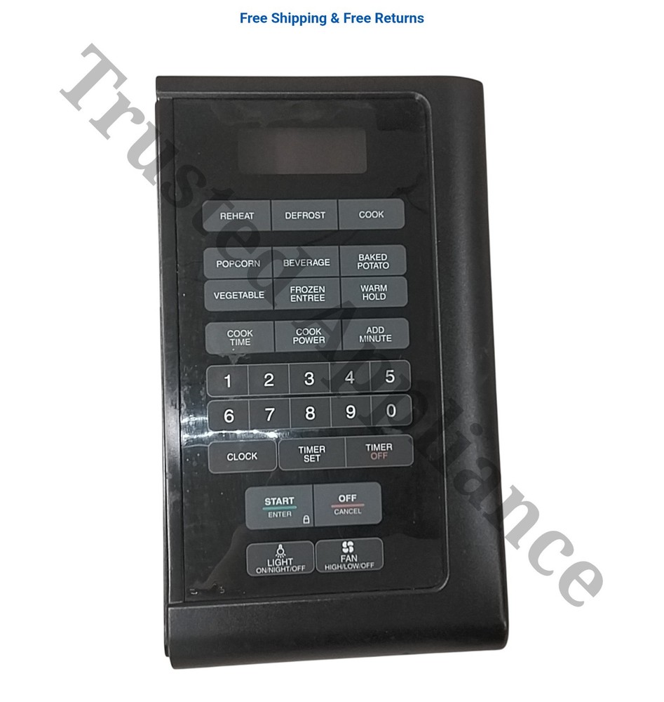 Microwave Control Panel Console 4359480 BLACK