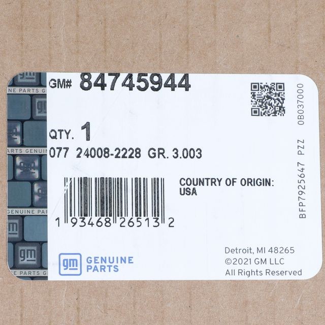 Genuine Fuel Tank Filler Pipe Housing NEW OEM 84745944 84745944