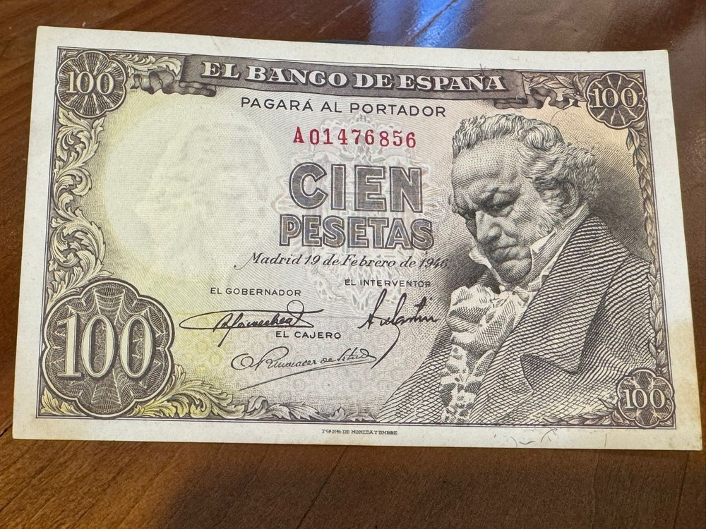 Spain 100 Pesetas 1946