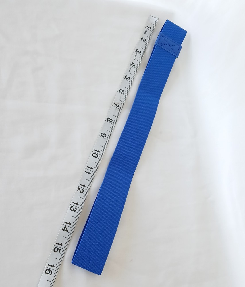 Resistance Exercise Bands For Working Out Fabric Elastic Pack with 2 Blue