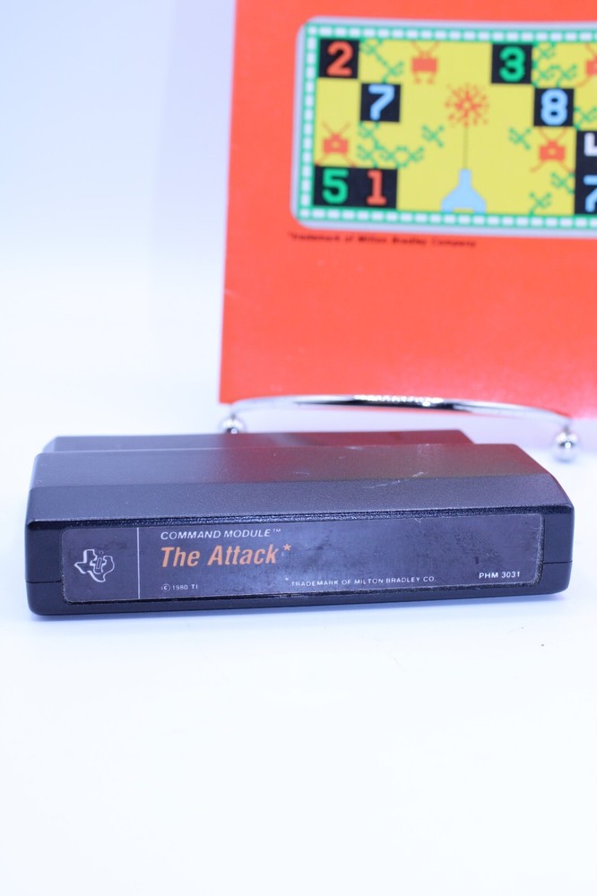 Texas Instruments TI-99/4A THE ATTACK WITH BOOK PHM 3031 UNTESTED