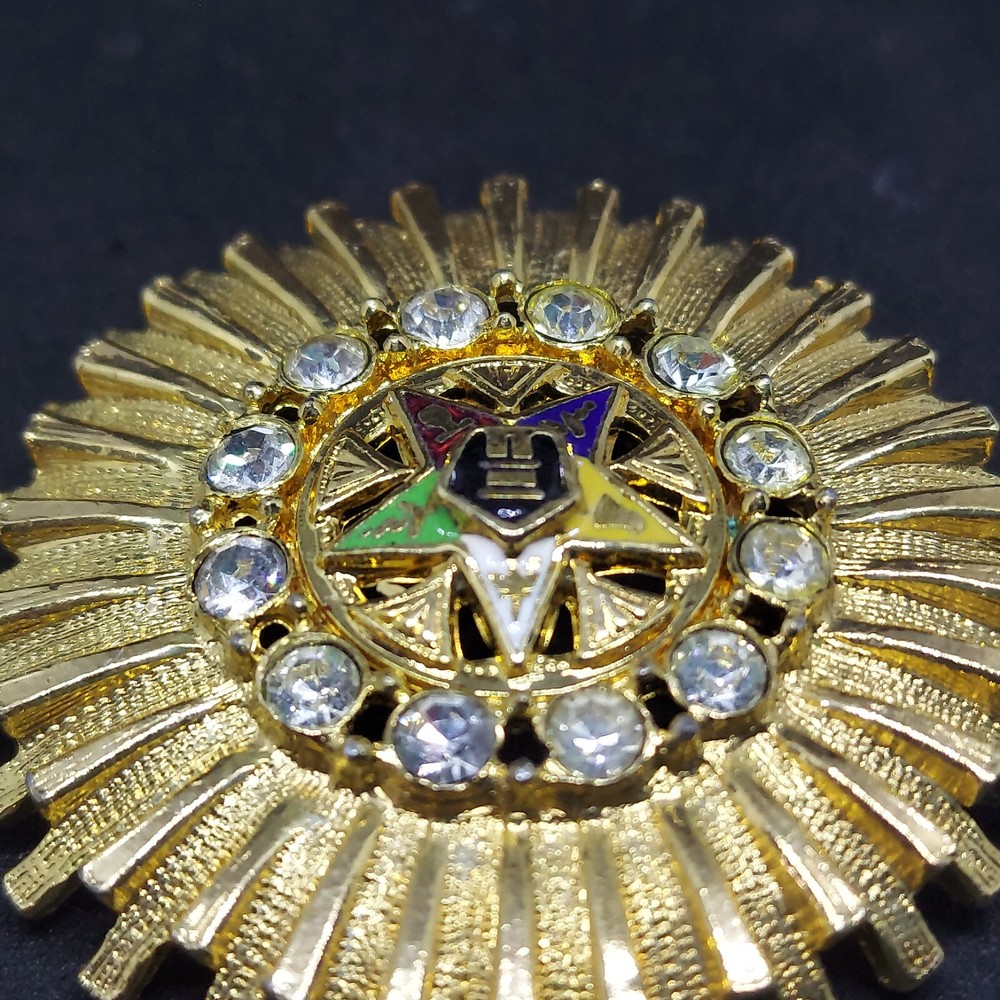 Eastern Star Masonic Brooch