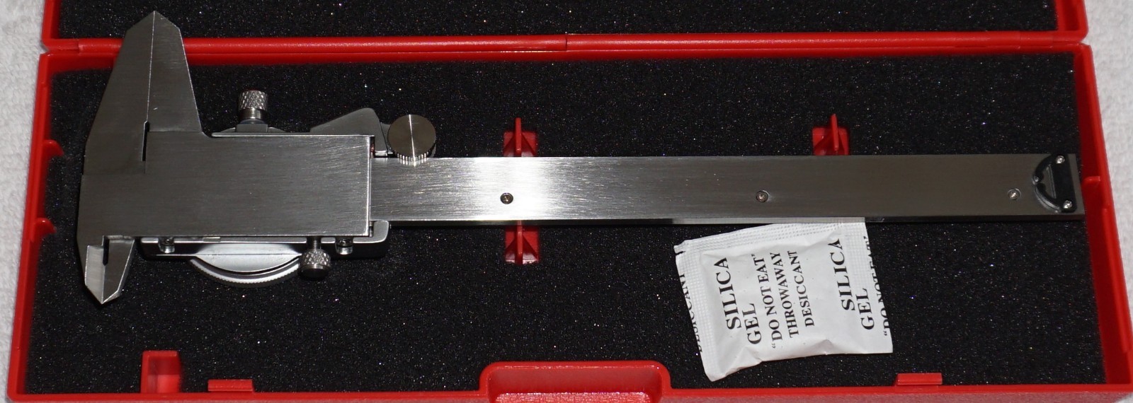 Starrett No 3202 0-12" .001" Graduation Dial Caliper With Case NEW