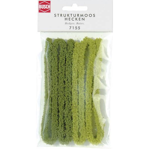 Busch 7155 Hedge 10mm Green