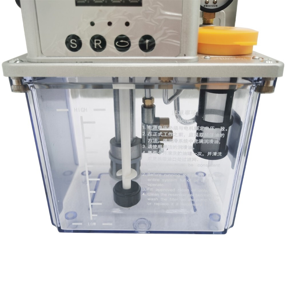 2L Digital Display Automatic Gear Lubricating Pump 220V Electric Oiler Tool