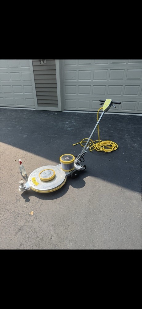Concrete burnisher 2000 RPM