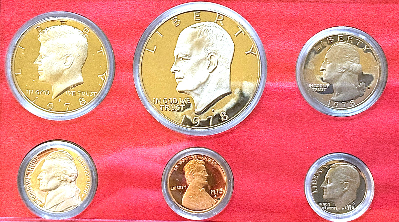 1978-S PROOF SET / EXTREMELY RARE / HARD TO FIND / UNC / ONLY (3,127,781) MINTED