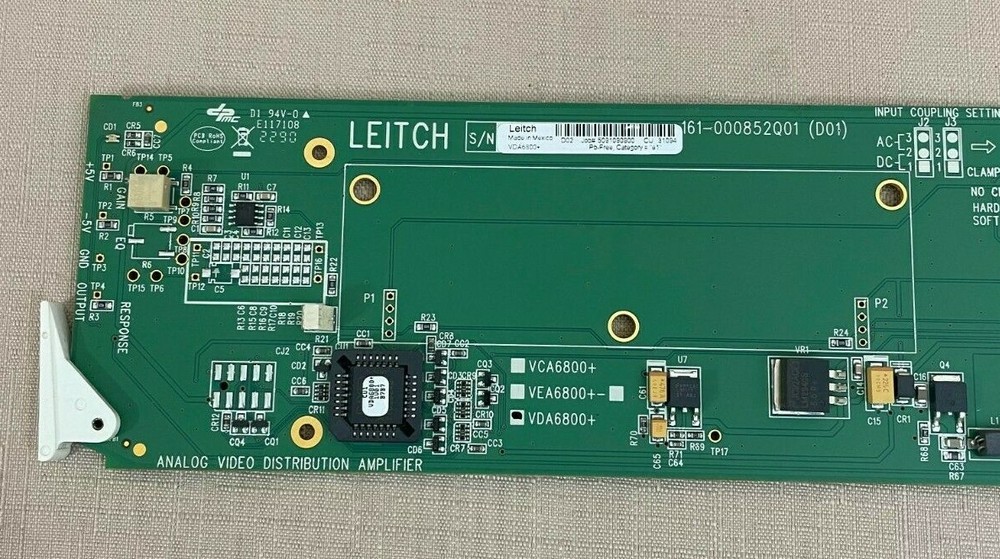 Leitch VDA6800+ ANALOG VIDEO DISTRIBUTION AMPLIFIER (B)