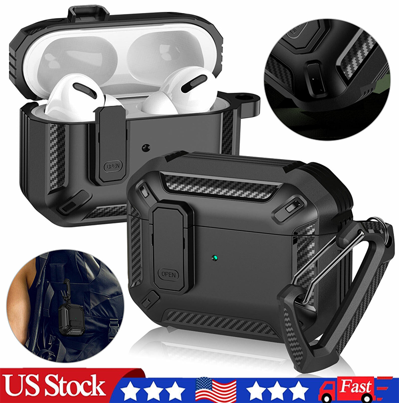 Protective Case Cover For Apple AirPods Pro 3rd / 2nd /1st Generation Shockproof