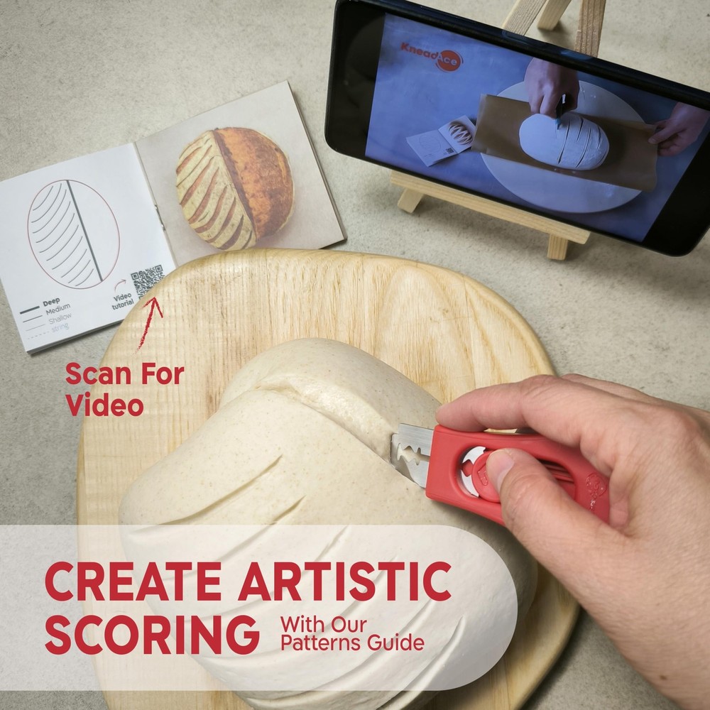 Upgraded Extractable & Magnetic Bread Lame Dough Scoring Tool - Professional ...