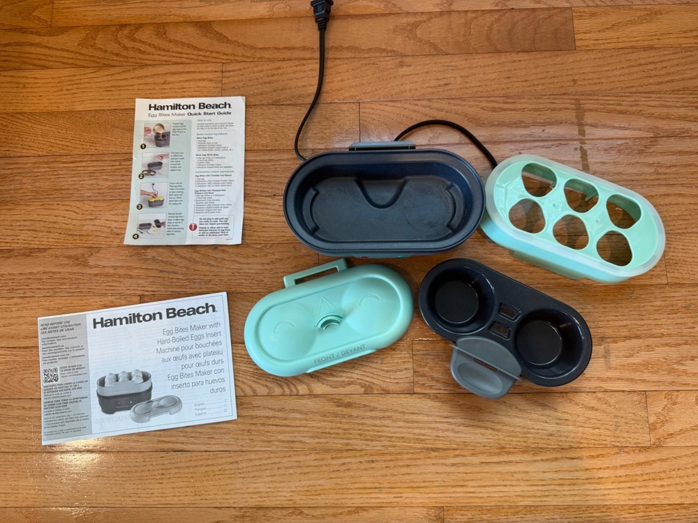 Hamilton Beach Egg Bites Maker and hard boil egg cooker