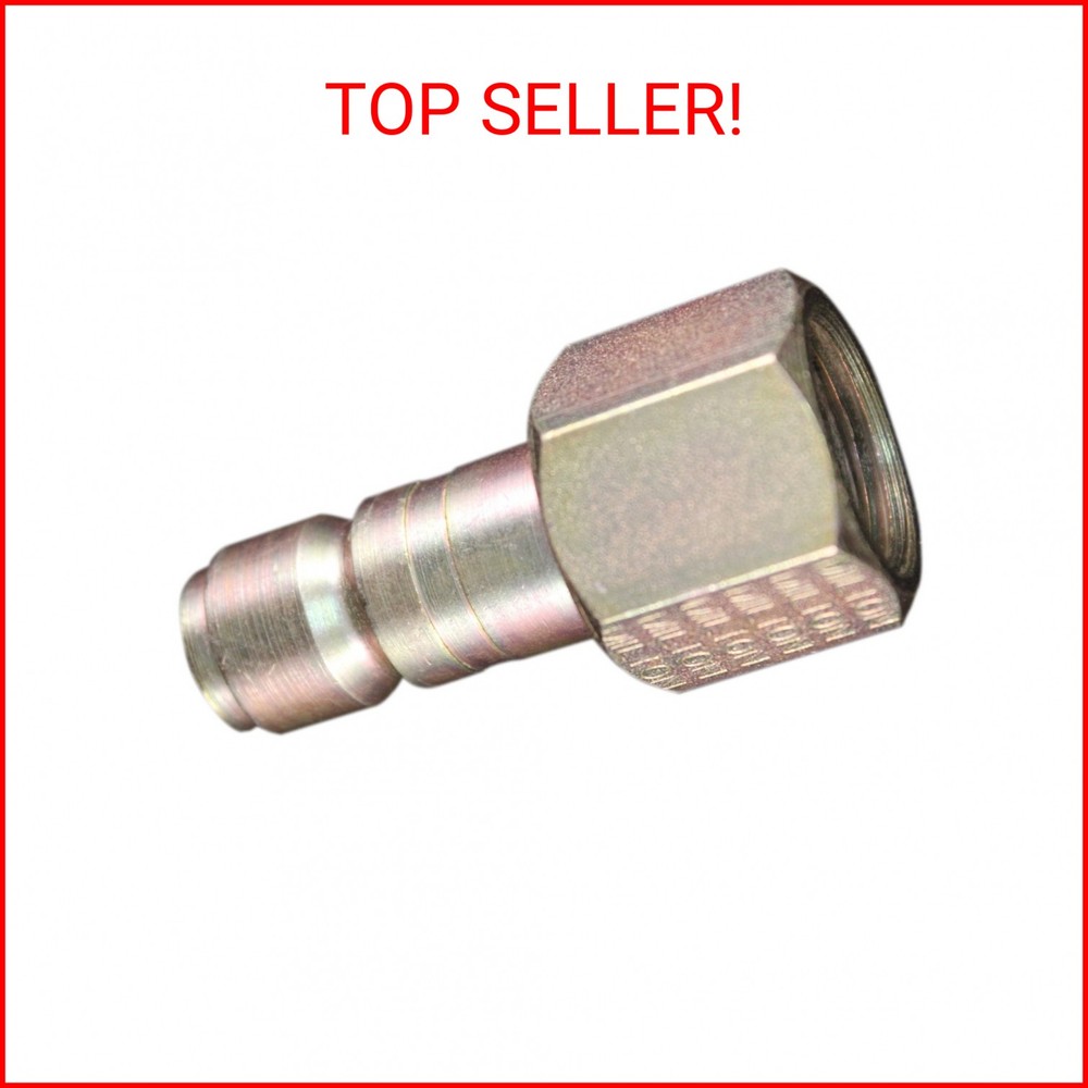 Milton S-1818 1/2" FNPT G Style Plug,Silver