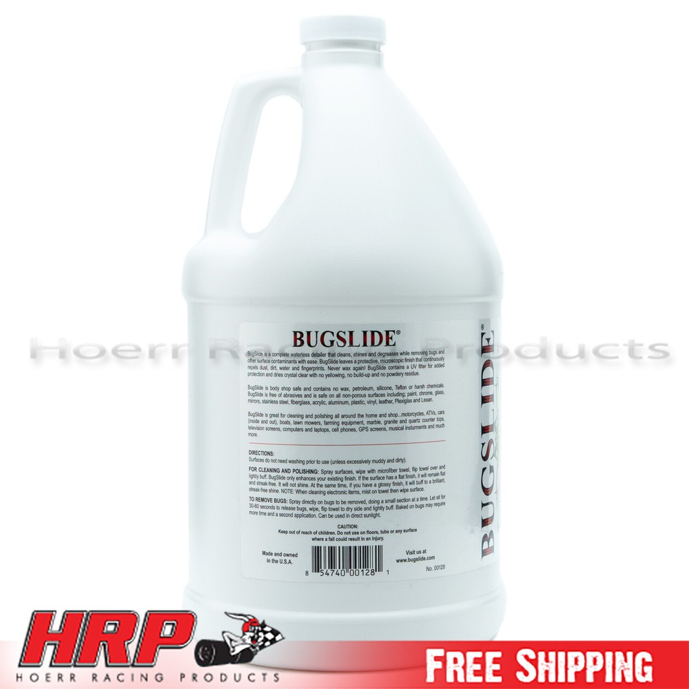 BugSlide Cleaner and Bug Remover 1 Gallon Refill