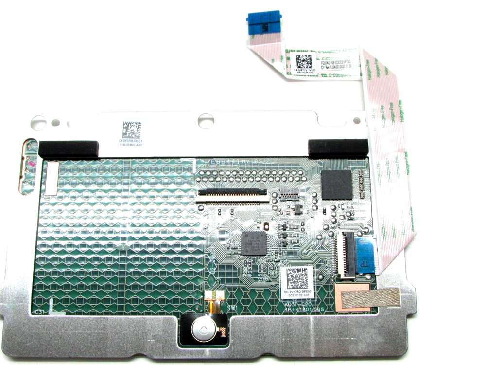 REF OEM Dell Latitude 7410 Laptop Touchpad Sensor Module W/ Bracket HUE05 VK75D