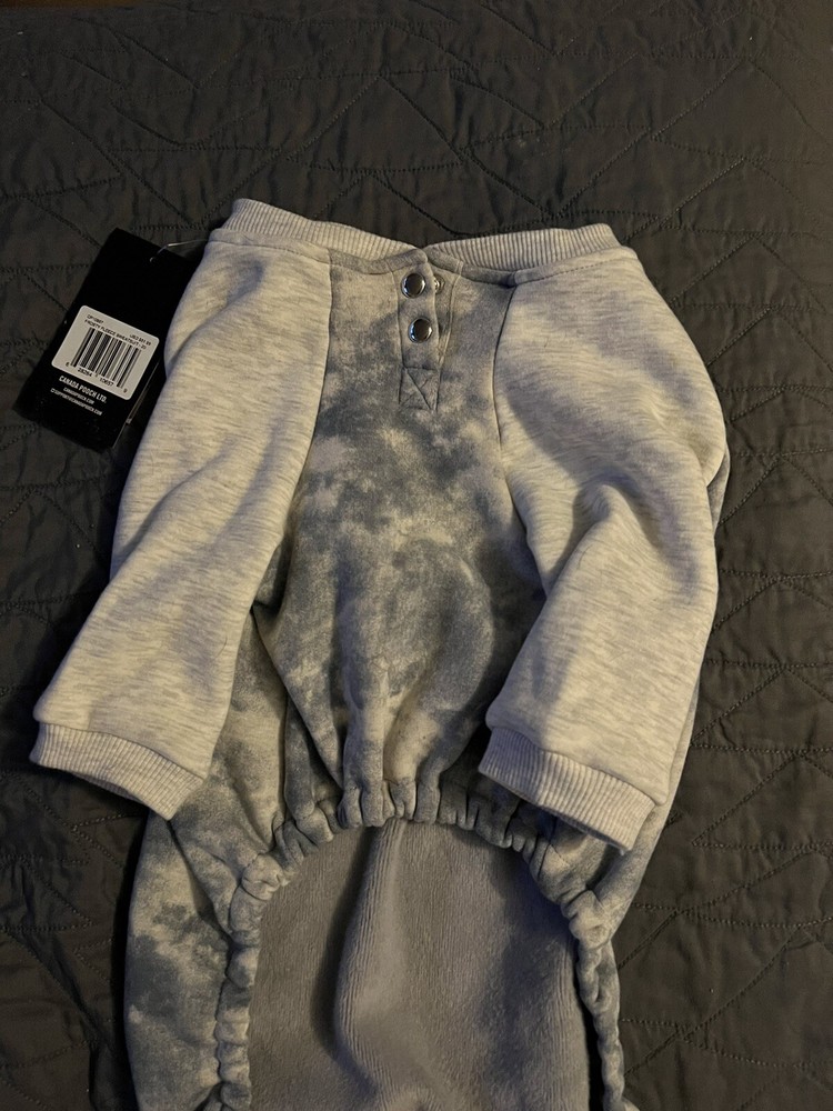 frosty fleece onsie