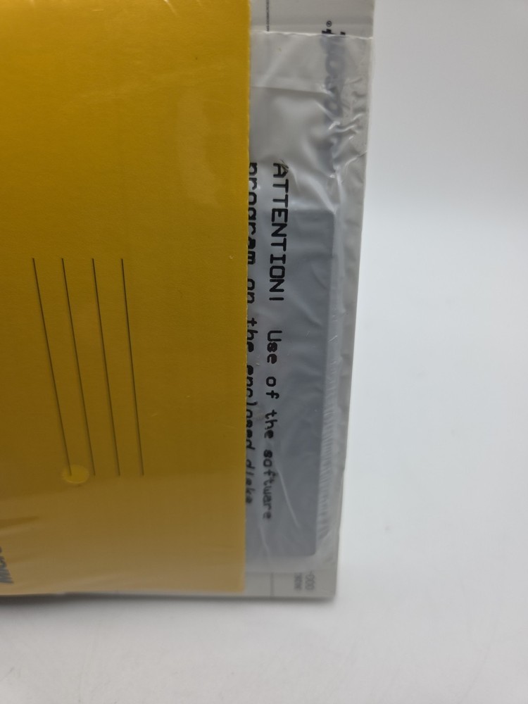 Microsoft MS-DOS Operating System Plus Enhanced Tools 3 disks & COA New Sealed!