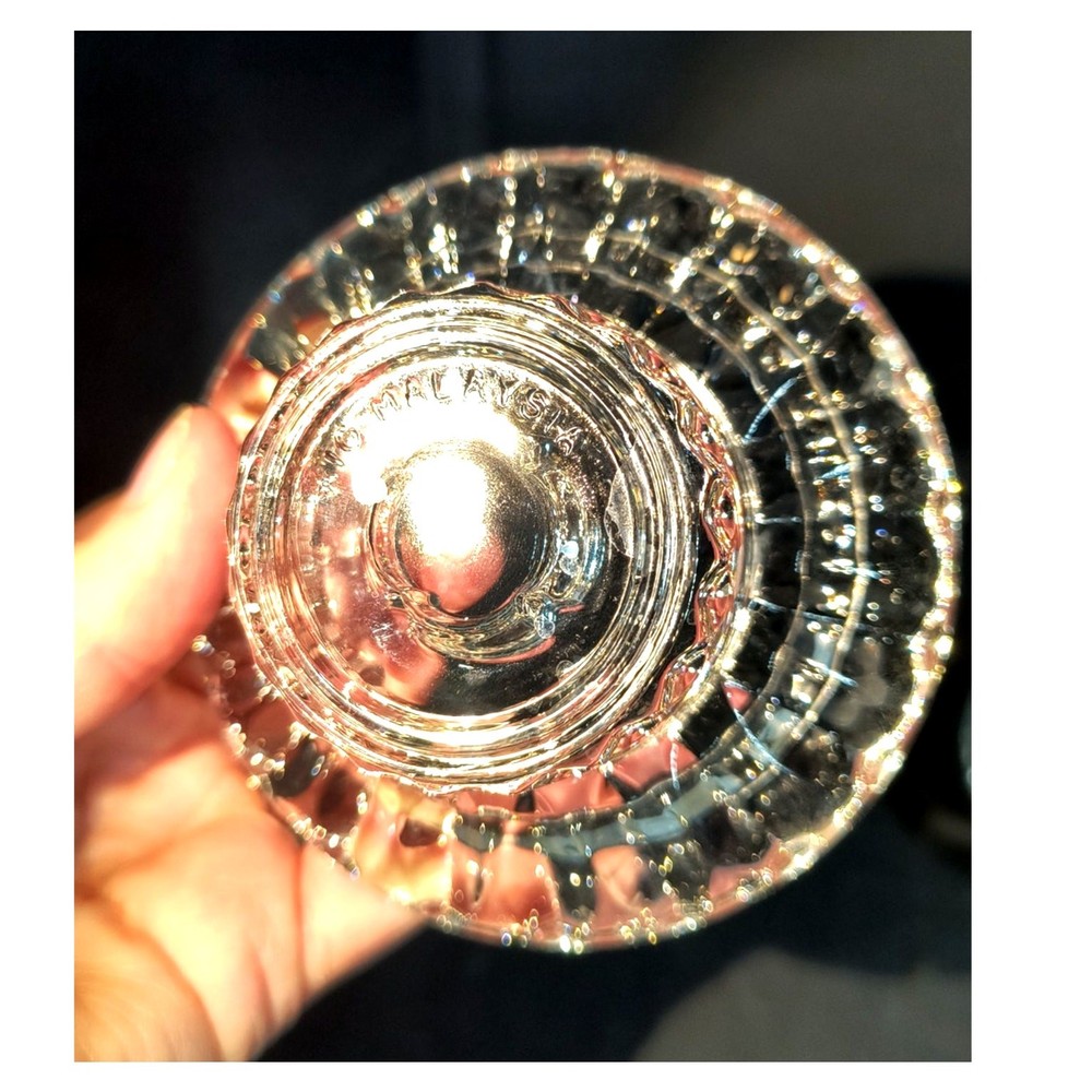 1204. Boxed Set of 2 Crystal Candlestick Holders