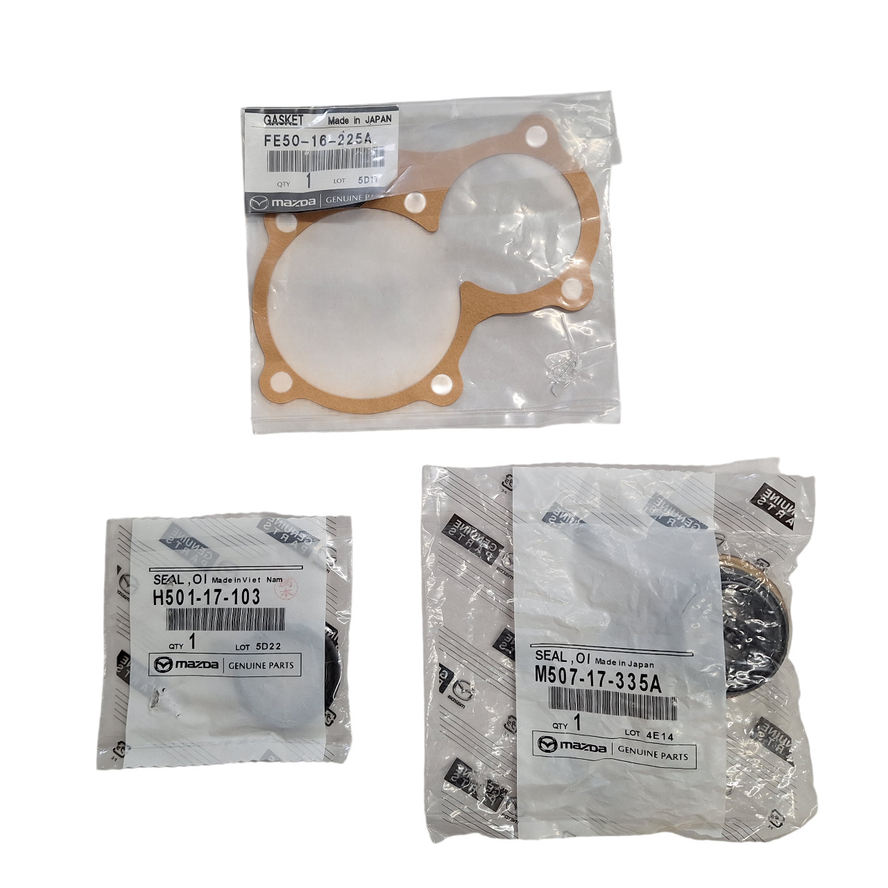 New OEM '90-'05 Mazda Miata OEM transmission seal kit (5 speed)